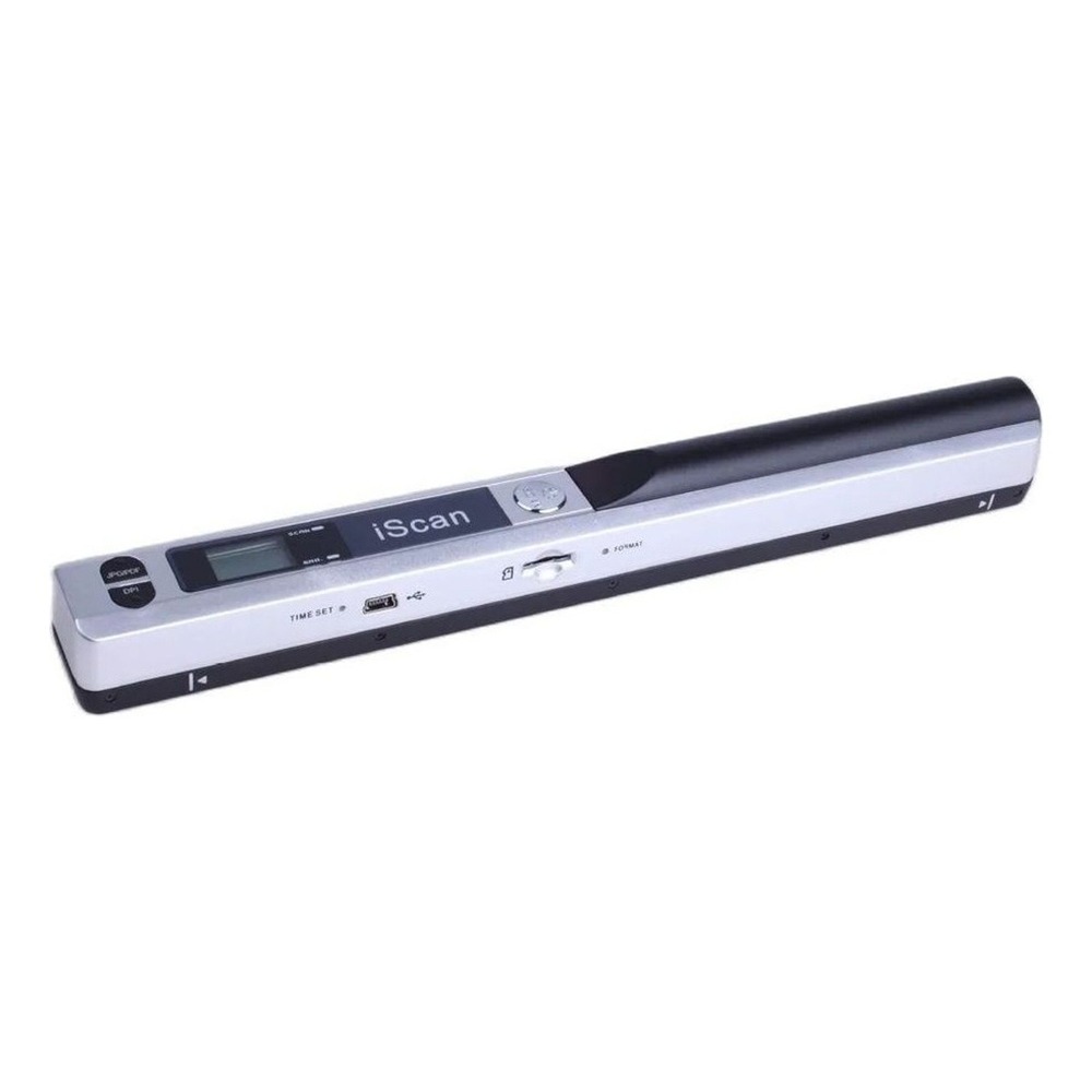 iScan Portable Wand Document Scanner 900DPI Handheld A4 JPG/PDF - Silver